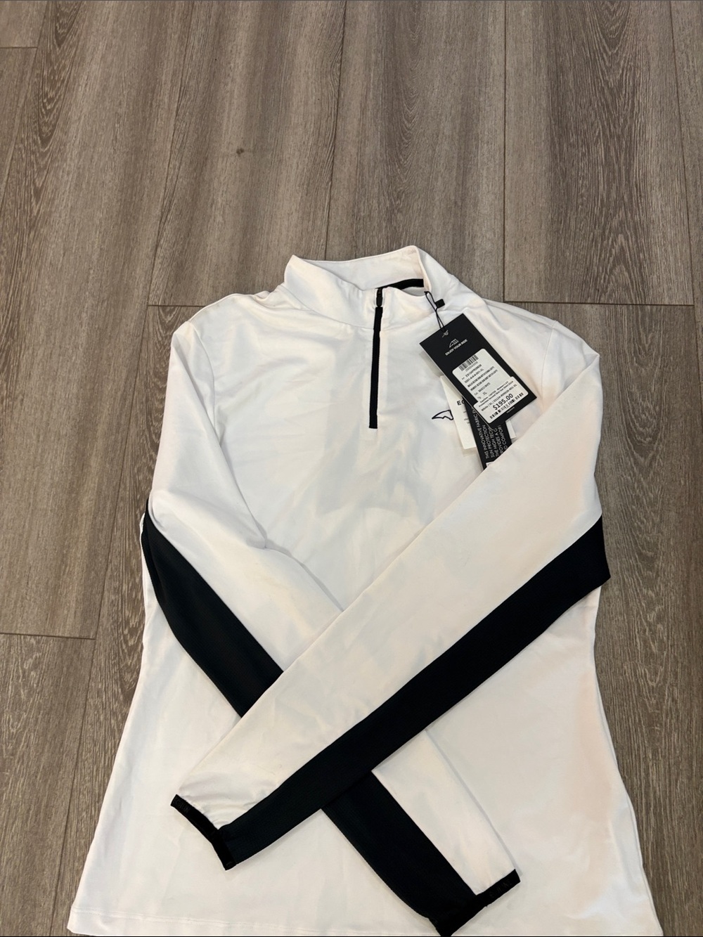 EQUILINE NWT Quarter Zip sun shirt